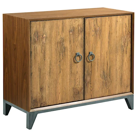 Contemporary Jack Bunching Door Cabinet with Removable Wine Rack
